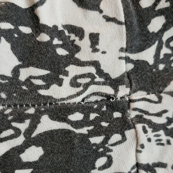 George Kids Skull Print Pajama Set - Black and White - Picture 12 of 12